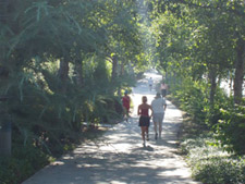 running